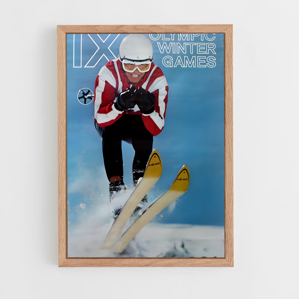 Poster Snowboard Legend – affiche Jeux Olympiques (vue 4)